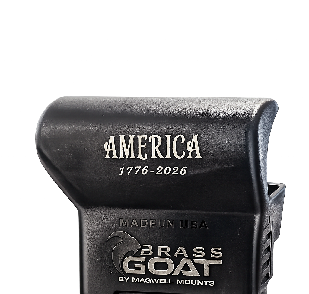 Brass Goat (BG15) Deflector & Mount - Anniversary Edition