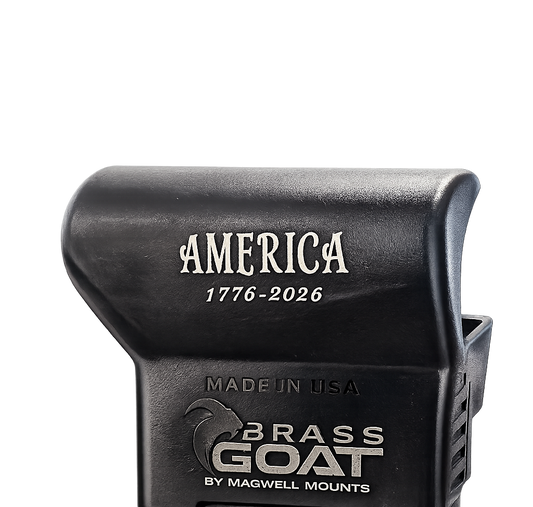 Brass Goat (BG15) Deflector & Mount - Anniversary Edition